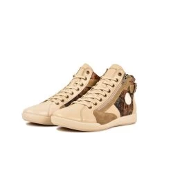 Pataugas PALME/CRI F4H BEIGE -Pataugas 628269 150 BASKET HAUTE FEMME PALME CRI F4H BEIGE 5