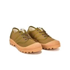 Pataugas AUTHENTIQUE L/T F2H VERT MILITAIRE -Pataugas BASKET FEMME OG L T F2H VERT MILITAIRE 4