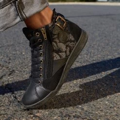 Pataugas PALME/VI F4H NOIR -Pataugas F Palme WT F4H Noir