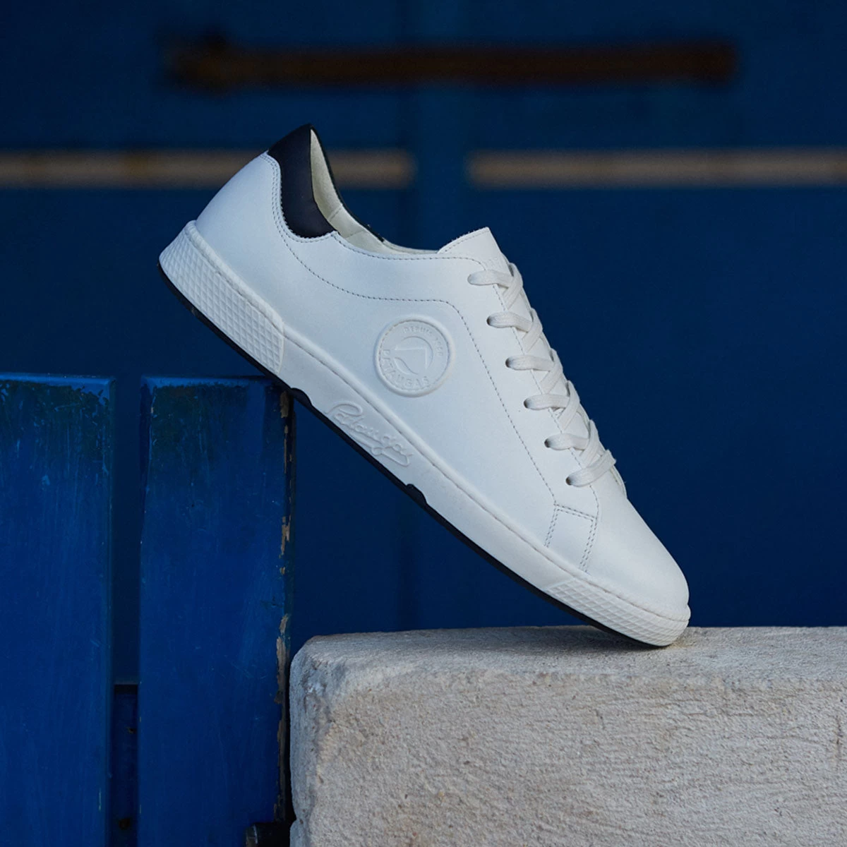 Pataugas JAYO H2G BLANC/MARINE 4 Pataugas JAYO H2G BLANC/MARINE – Image 2